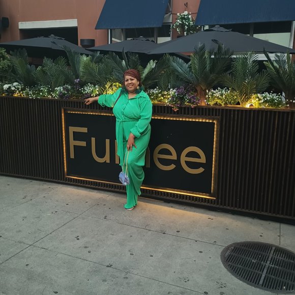 Green Jumpsuit - Picture 5 of 5